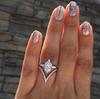 Hand Jewelry Micro-Set Zircon Ring, Women'S Ring Tail Ring