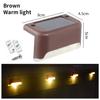 4-20PCS LED Solar Stair Light Outdoor Waterproof Warm White Step Deck Fence Railing Lamps for Patio Garden Yard Walkway Lighting