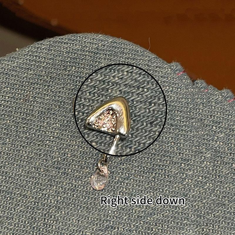 

Изысканный кулон в форме капли Кошачье ушко , циркониевый пирсинг для уха, серьга-гвоздик для козелка для женщин и девушек, модные аксессуары для пирсинга тела