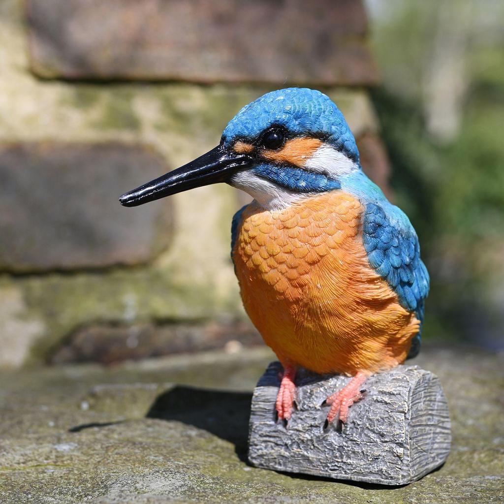 Country Living Kingfisher On Branch Figurine