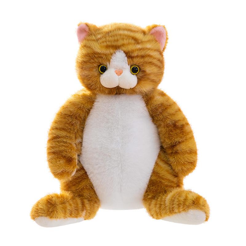 Plush Cat Toy Pillow With Pp Cotton Fill For Girls And Kids Comfort