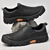 Fashion Antiskid Comfortable Trainers Leather Mens Business Shoes Stylish Handmade Male Hiking Footwear Leisure Outdoor Walking Shoe
