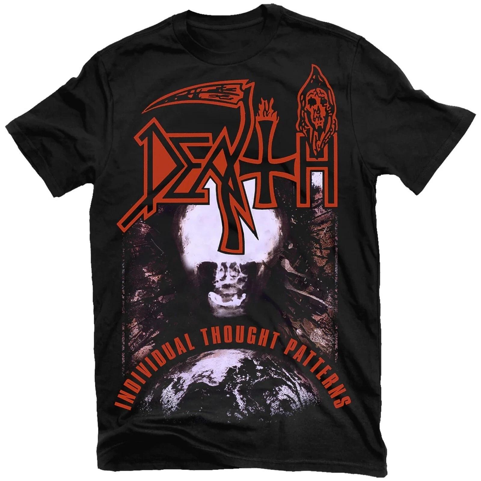 DEATH cd cvr INDIVIDUAL THOUGHT PATTERNS Official SHIRT XXL New symbolic chuck M