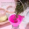 Silicone Funnel Kitchen Gadget Filter Long-lasting Smooth Surface No Burrs Liquid Dispenser Home Supplies Oil Funnels