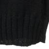 LANVIN en Bleu Hergestellt in Japan Langarm Rollkragenpullover 48 schwarzer Strick Herren Gebraucht