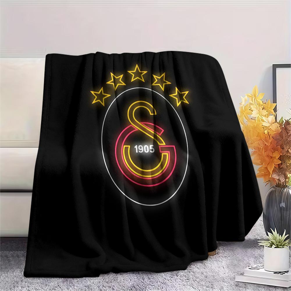 Galatasaray Flannel Blanket, High Quality Comfortable for All Seasons, Home Decor, Warmth and Comfort