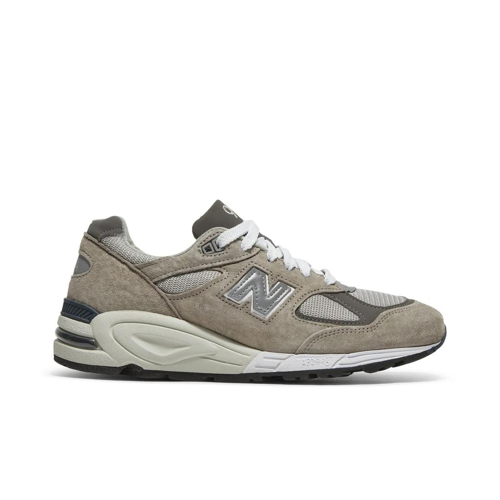 New Balance 990v2 Made In USA 'Grey' (Unisex) Grey / White Running Shoes M990GY2
