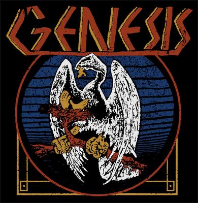 Heiß Genesis Band Schwarze Baumwolle Übergröße bis 4XL Shirt Unisex BL1110