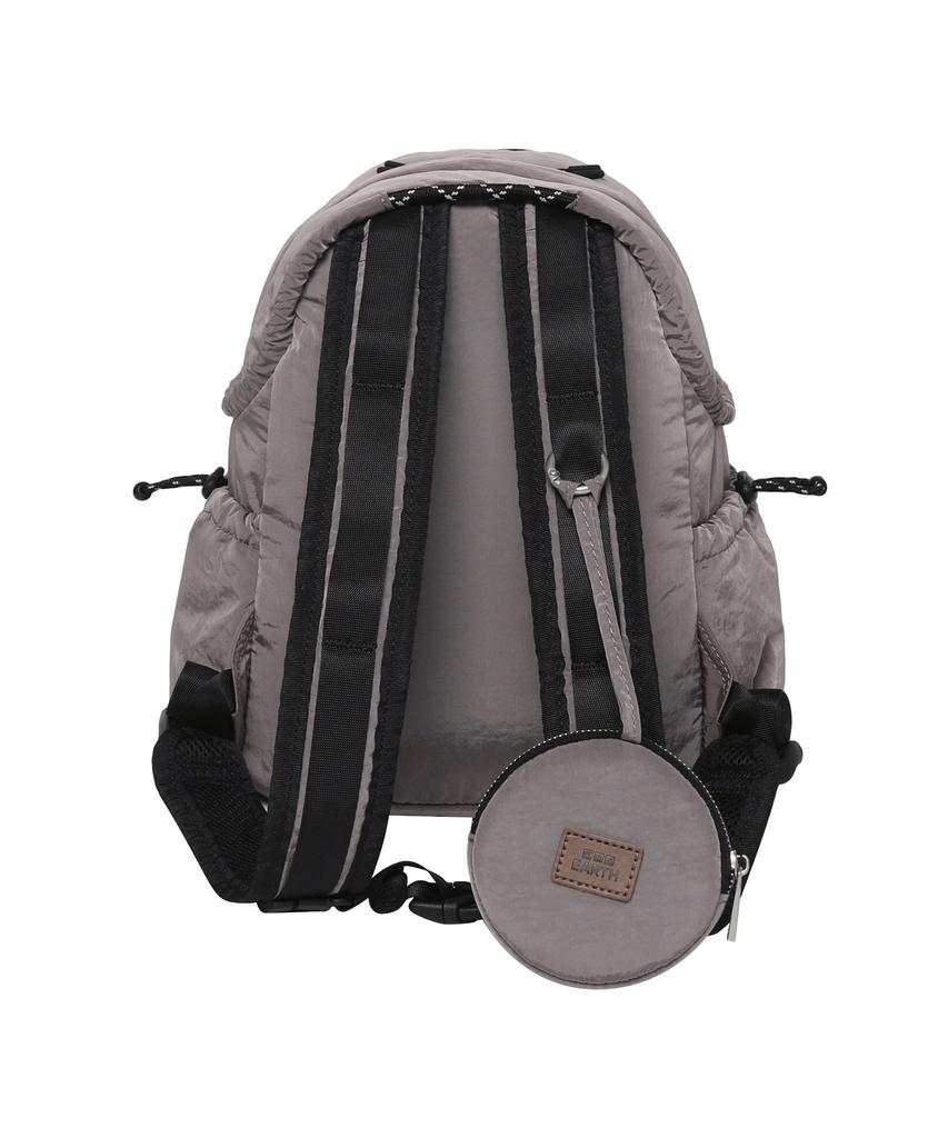 Bibissieoseu Rough Ribbon Mini Backpack_Violet