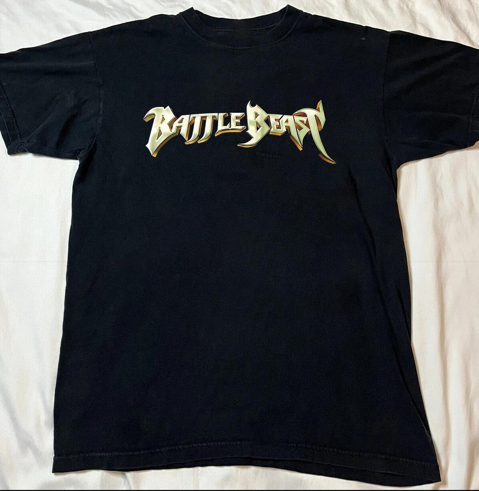 Battle Beast Logo Band Black Cotton Shirt S5xl Unisex Cl842 S