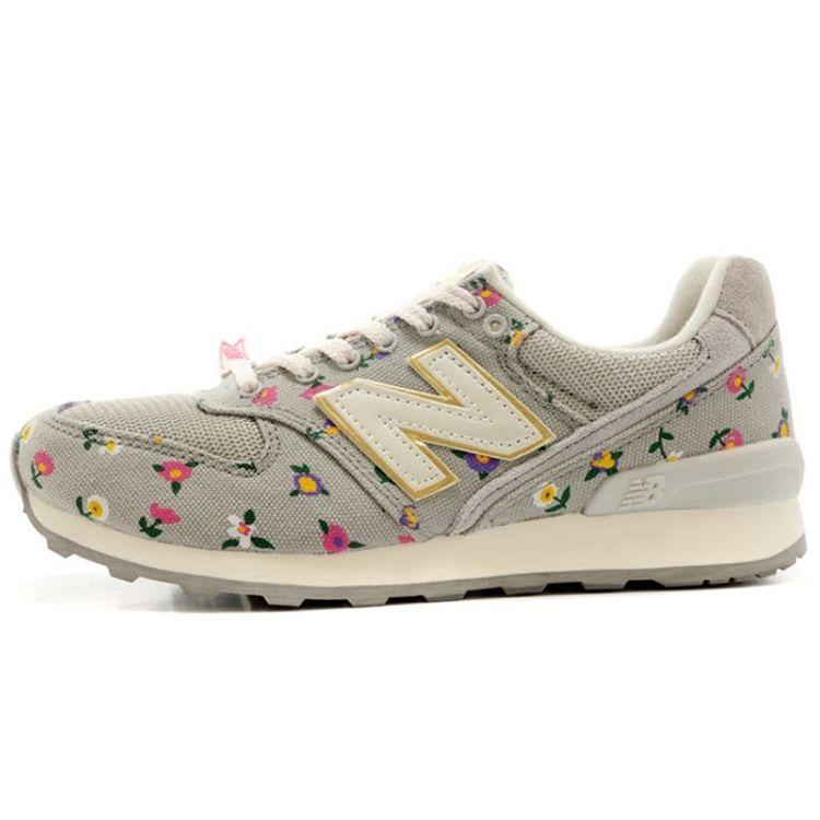 

New Balance NB 996 Удобная амортизация Дышащие низкие кроссовки для марафона Женские кроссовки Серо-красно-желтые WR996DGB 36.5