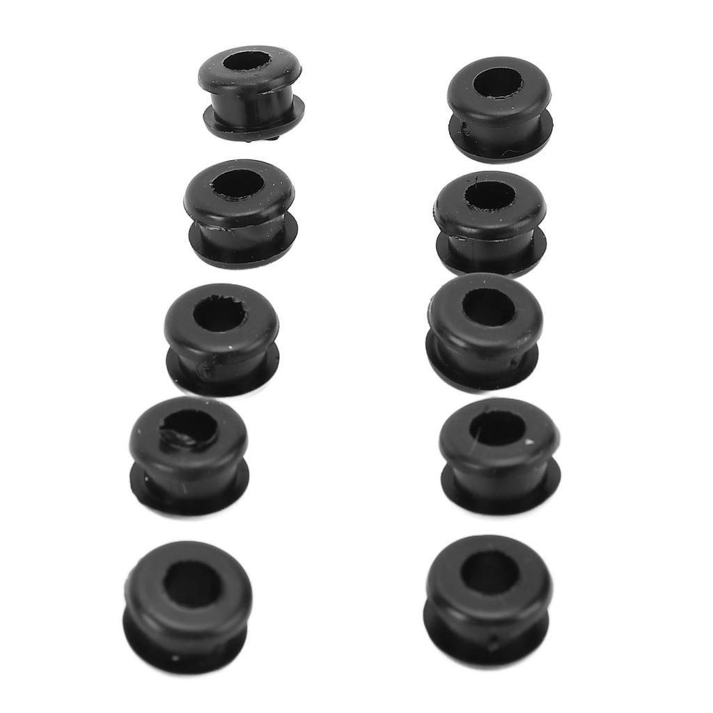 Ceiling Fan Dampers Replacement Low Noise Rubber Fan Sealing Gaskets for Noise Reduction Black 10PCS