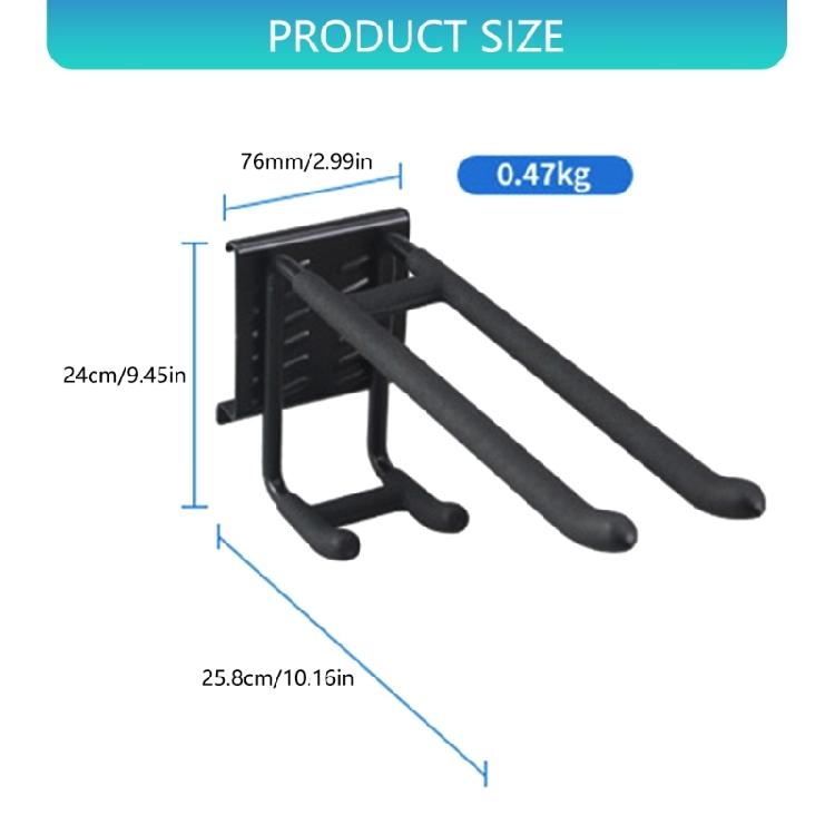 Ski Snowboard Wall Mount Rack Without Marring Surfaces Protects Equipment Fit Various Board Types And Size