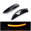 Top Quality Flowing Dynamic Side Turn Signal Lights for Ford Fiesta Mk7 MK6 B-Max 2PCS LED Yellow Mirror Blinker Sequential Lamp