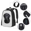 Labrador Retriever Black Dog Hot Sale Backpack Fashion Bags Labrador Retrievers Labrador Retriever Puppy Cute Labrador