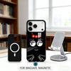A-Adorable B-Barbapapa Cartoon Phone Case Magnetic For iPhone17 16 15 14 13 12 Pro Max For Magsafe Wireless Charging Cover