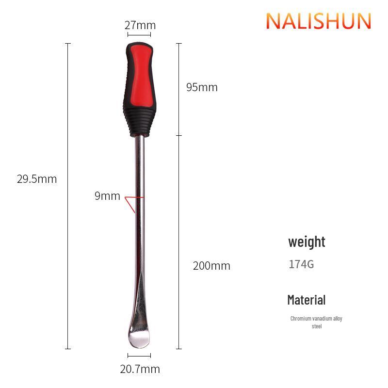 Multi-functional Aluminum Tire Lever & Crowbar Tool for Car Repair