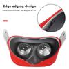 VR Face Cover Compatible with Meta/Oculus Quest 2, Sweatproof Silicone Face Pad Mask & Face Cushion for Oculus Quest 2 VR Headset