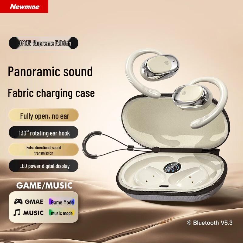 

Newsmy JM05 Open-Ear Clip-On Wireless Sports Earbuds