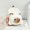 Cute Cat Soap Box Ceramic Bathroom Storage Rack Tray Container Soap Dish  Drainage Rack