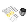 Wire Rope Kit 100m 2mm PVC Coated 304 Stainless Steel Wire Rope Cable with Turnbuckles for Climbing Plants Hanging