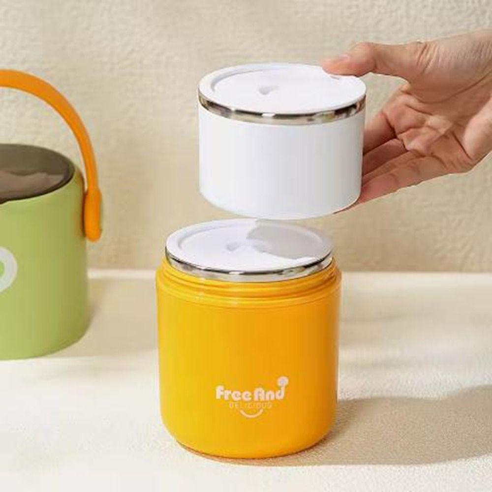 Sealed Double Layer Food Box Large Capacity Insulated Lunch Box Food Storage Container  Outdoor