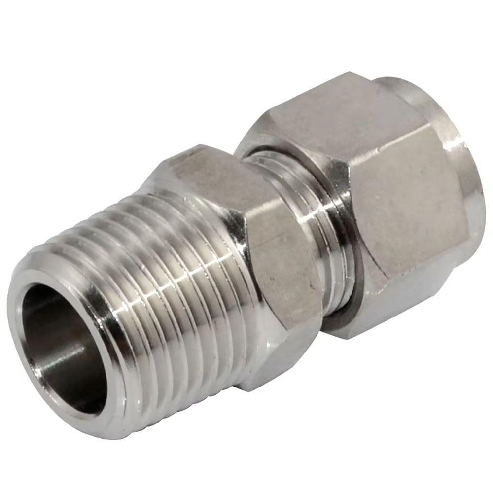 1Pcs Stainless Steel Quick Fitting Metric ZG Pipe Fitting for Oil Water Gas