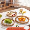 Korean Style Rattan Snack & Fruit Basket
