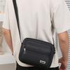 Large capacity men bag single shoulder bag waterproof and wear-reesistant backpack multiple pockets for business business