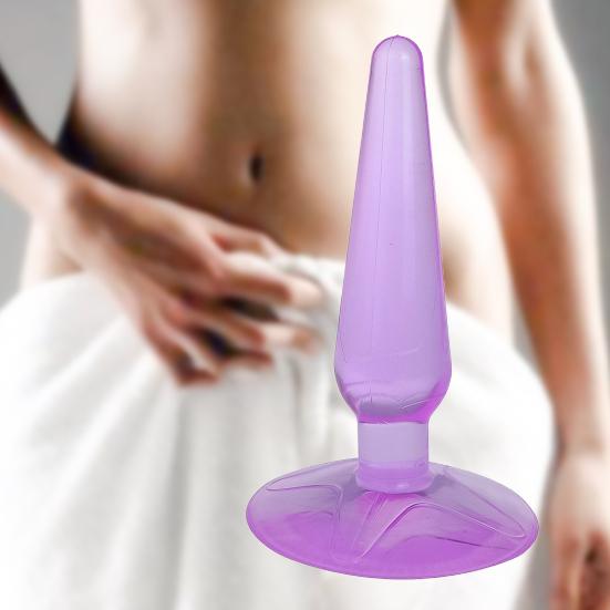 Anal Massager Skin-friendly Plug Design TPE Real Skin Feeling Adult Sex Toys for Couples
