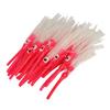 30PCS Rubber Artificial Octopus Bait Soft Octopus Skirts Durable Squid Skirts  Saltwater Fishing