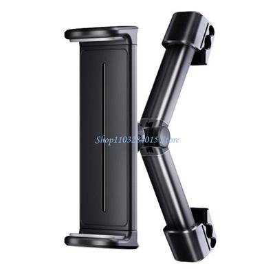 R6FF Easy Installs Car Headrest Tablets Holder Telescopic Toolless Setups for Quick Attachment of Tablets and Smartphones