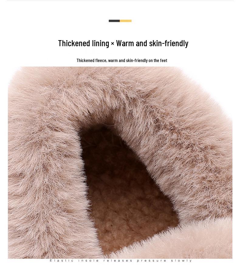 Women's Winter Cotton Short Boots - Warm, Cold-Proof, Slip-On Snow Boots