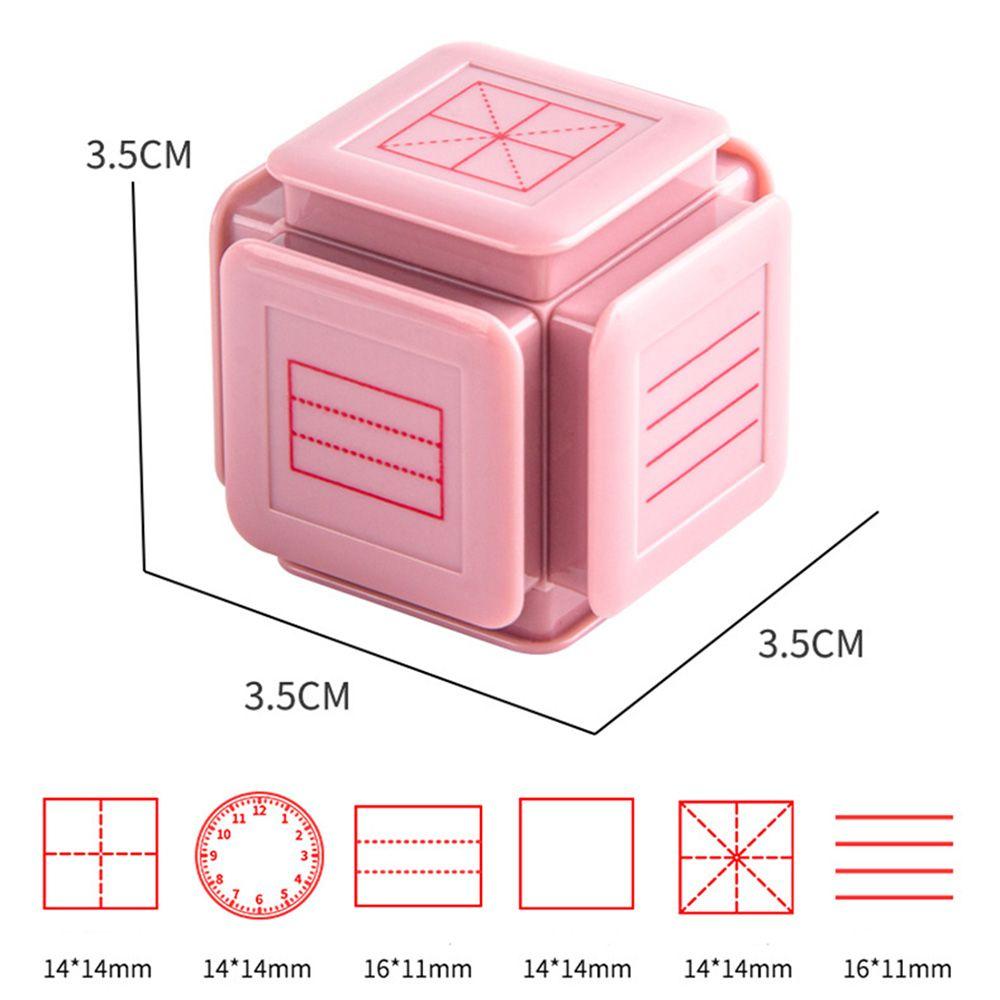 Student Teaching Tools Clock Stamp Teaching Seal Kids Educational Stamper Early Education Seals