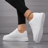 Autumn White Shoes Cross-border Large Size Couple Shoes Casual Sports Board Shoes Tide