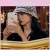 Pattern Fashionable Zebra Bucket Hat For Women Breathable Cotton Sun Protection Hat