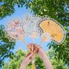 Handmade DIY Song Jin Pearl Fan Kit – Chinese Style Gift for Mother's Day, Team Building, and Salons