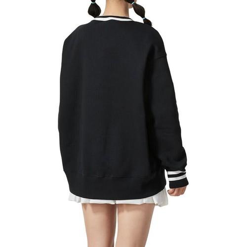 Nike Academy Fashion Striped Pullover Hoodie for Women Black
