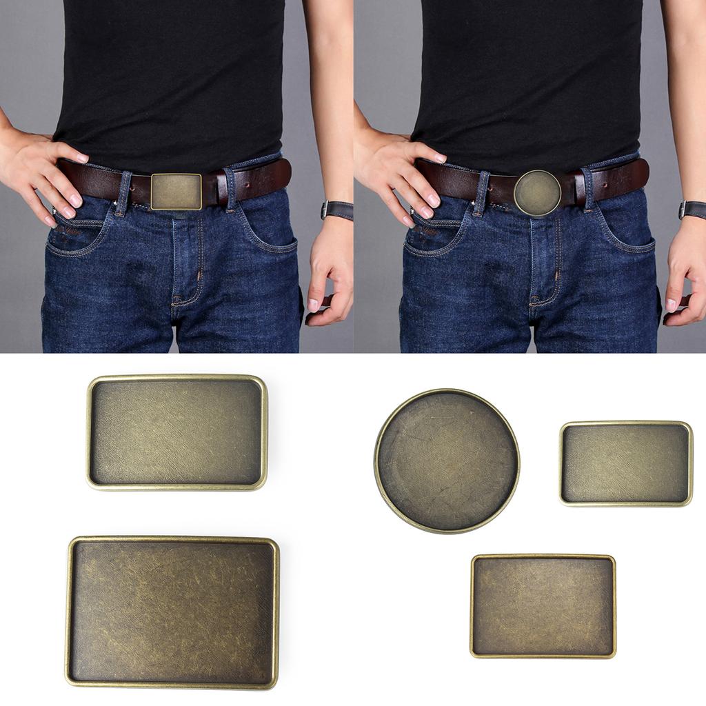 Classical Metal Belt Buckle Single Prong Belt Buckles Birthday Gifts for Unisex Men Belt Buckle Replacement Belt Buckle