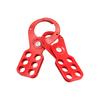 OEM/ODM  6 Hole Safety Lockout Hasp for 6pcs Safety Lockout Padlock 38mm