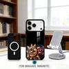 F-Five-Nights-At-Freddys F-Fnaf Handyhülle Für iPhone17,16,15,14,13,12,Pro,Max,Magnetisch Für Magsafe Kabelloses Laden