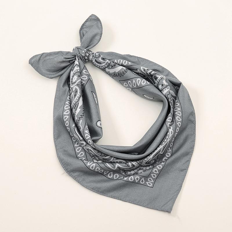 Bohemian Print Bandana Paisley Printed Headbands Hiphop Kerchief Outdoor Unisex Headband Wrist Wraps Face Mask Handkerchief