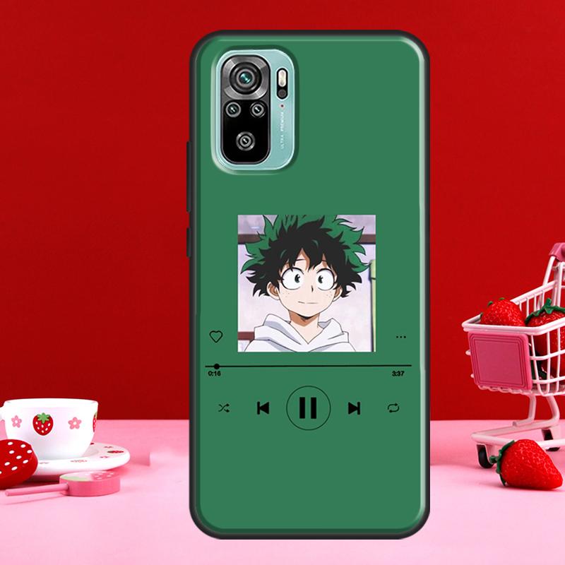 

Чехол Deku Izuku Midoriya My Hero Academy для Redmi Note 10 Pro для Redmi Note 11 Pro Note 8 9 Pro 9S 10S 11S 9C 9A 9T Redmi Note 11 Pro