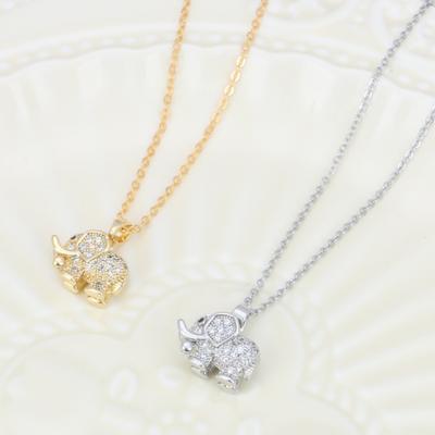 Olifant Ketting voor Vrouwen Strass Olifant Sleutelbeenketting Gunstig Dier Sieraden voor Vriendin Zus
