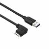 Startech-USB To Micro USB Cable Startech USB3AU2MLS Black