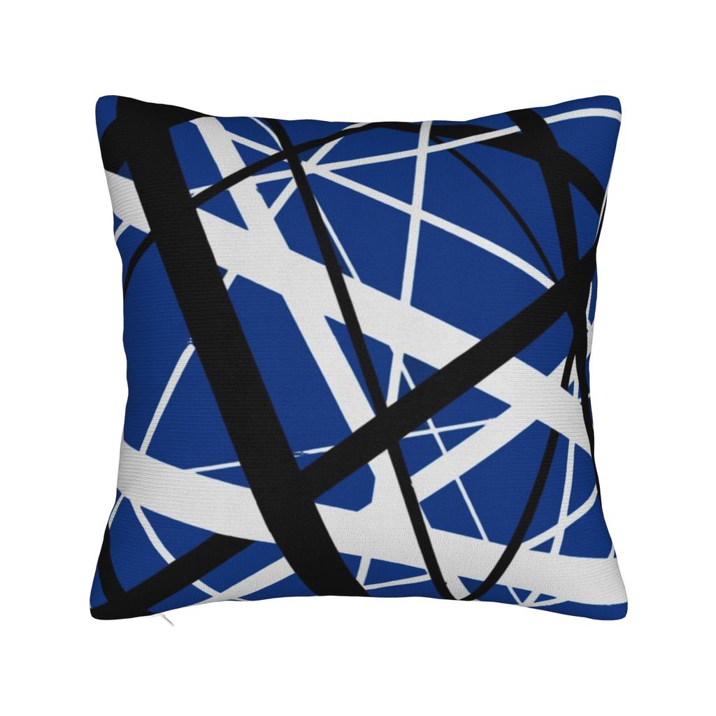 Van Halen Red Black And White Line Art Pillow Cover Fashion Pillow Case For Living Room Chair Comfy Cushion Cover Gift