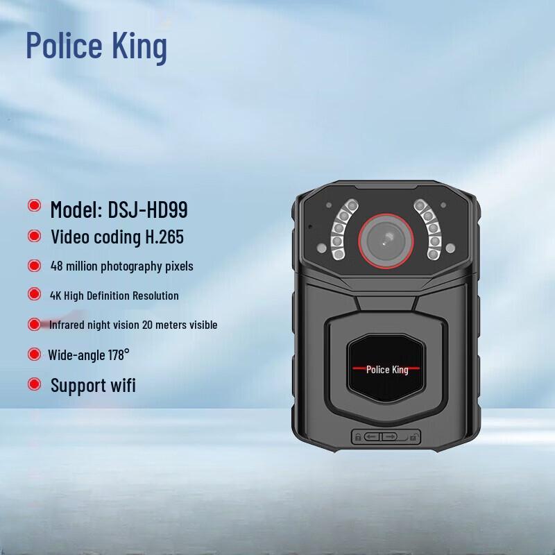 CPW DSJ-HD99 4K Body Camera with Wi-Fi and 48MP (CN version)