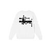 Unisex Cross Stitch American Style Round Neck Hoodie: St Classic Black Eight Dice Long Sleeve Jacket