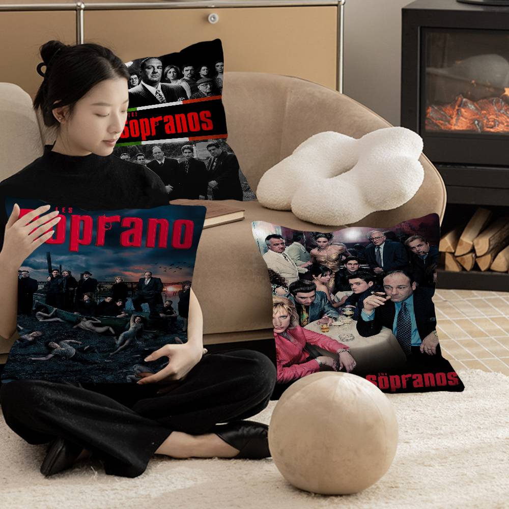 The Sopranos TV Pillow Gift Home Office Decoration Bedroom Sofa Car Cushion Cover case x
