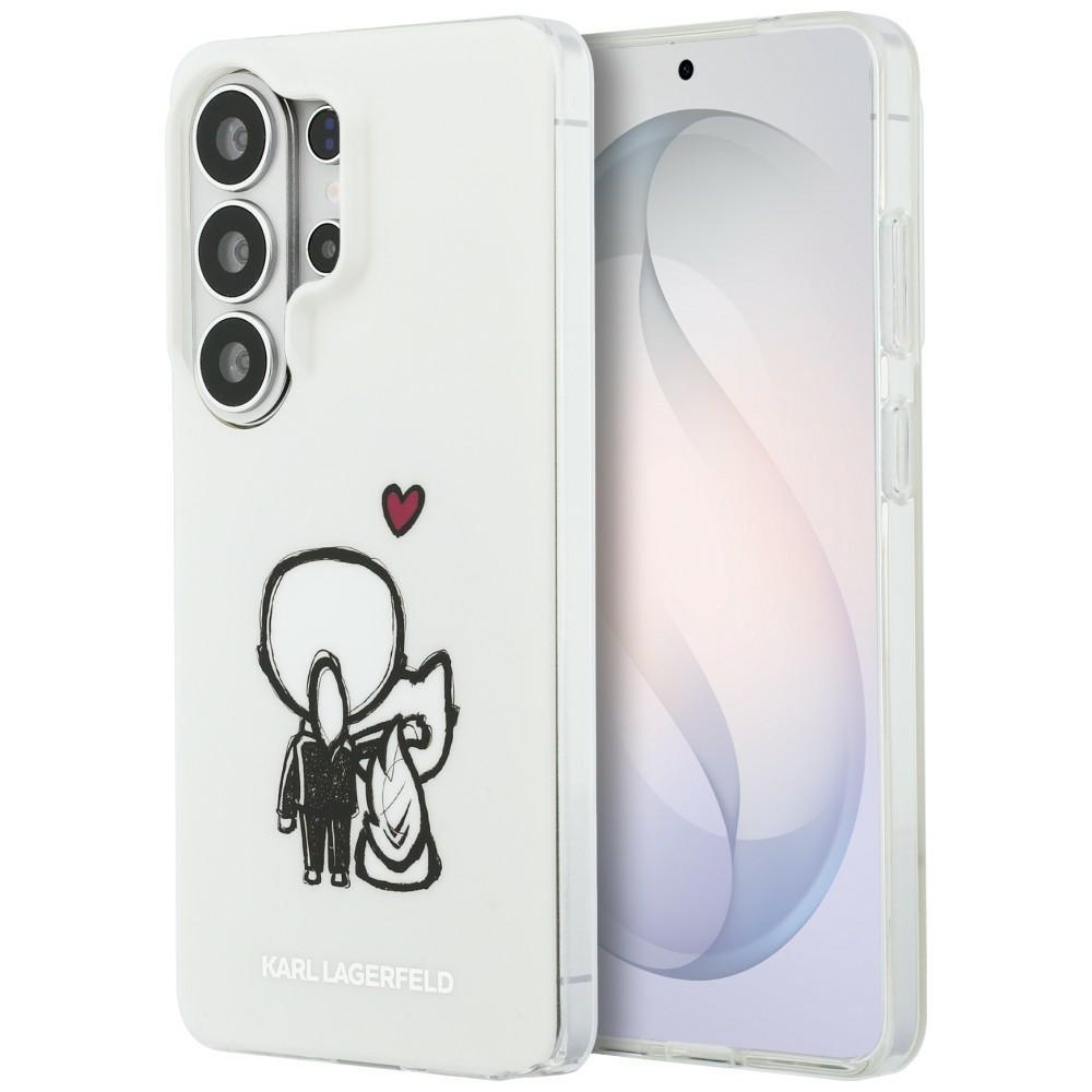 Karl Lagerfeld IML Karl&Choupette MagSafe Case for Samsung Galaxy S26 Ultra Transparent